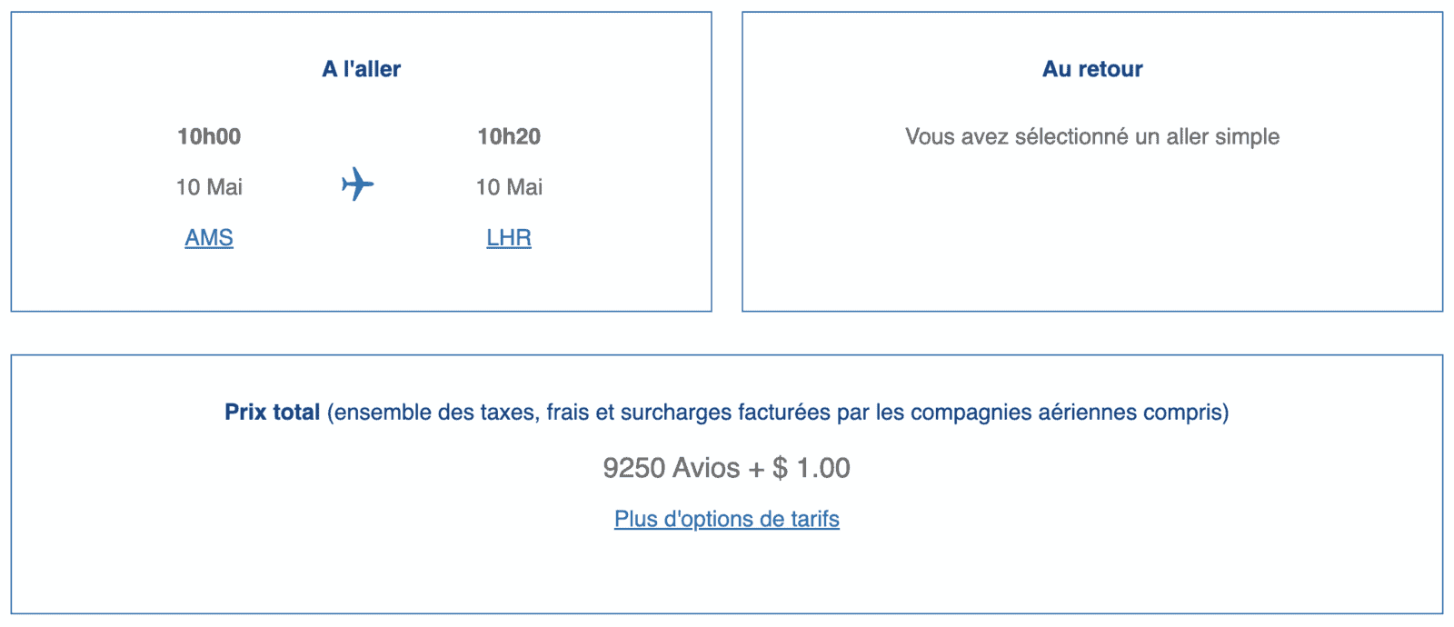 Avios&nbsp;: Nos meilleures astuces d’accumulation et d’échange avec British Airways Club - avios sweetspots ams lhr fr