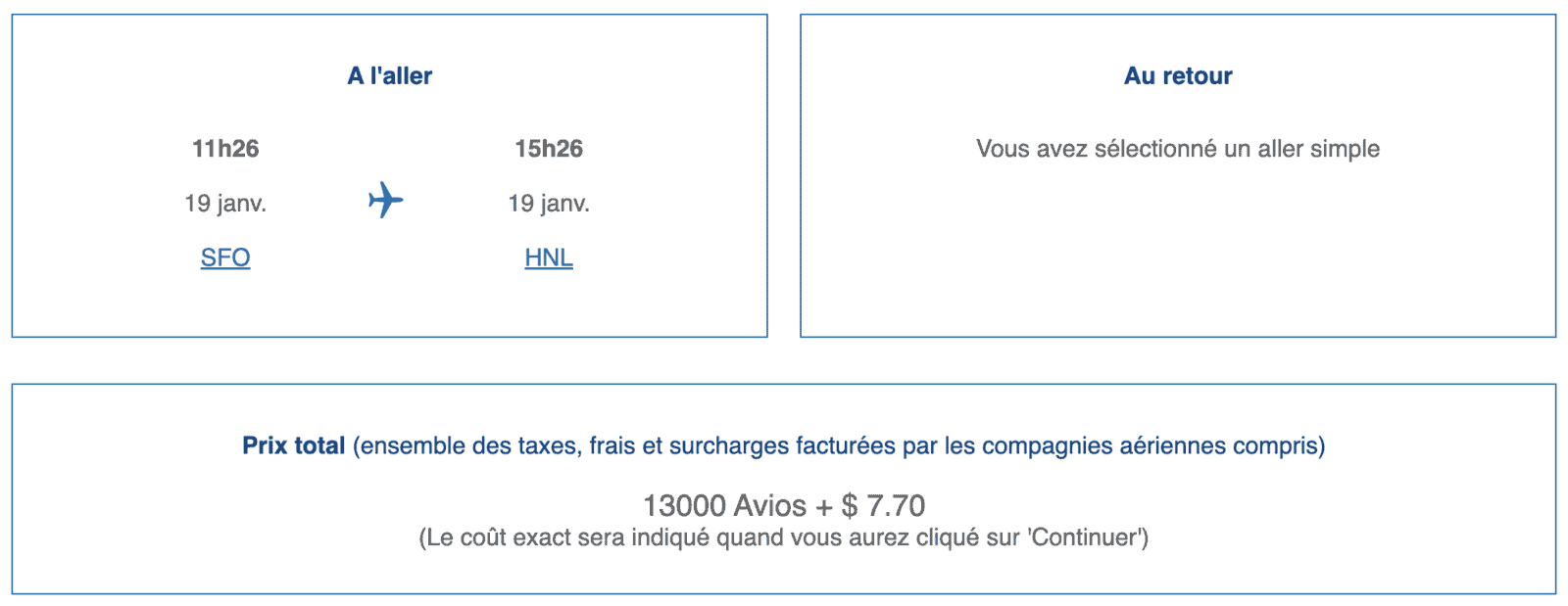 Avios&nbsp;: Nos meilleures astuces d’accumulation et d’échange avec British Airways Club - avios sweetspots sfo hnl fr