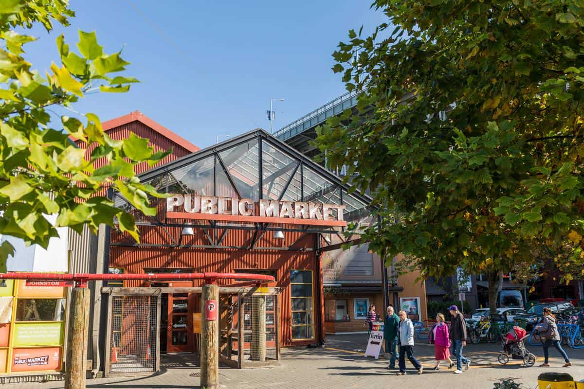 Canada: What to Do in Vancouver This Fall? - Granville Island Public Market exterior