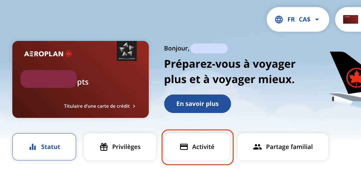 Comment fonctionne l’eBoutique d’Aéroplan - AP acceuil FR