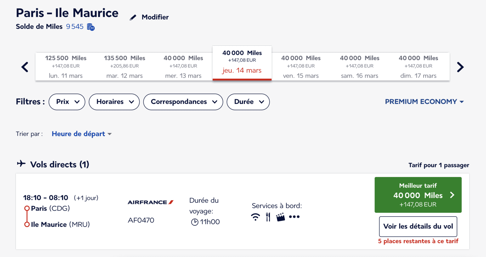 Air France: what is the real value of your Flying Blue Miles? - Air-France-Billet-Prime-05