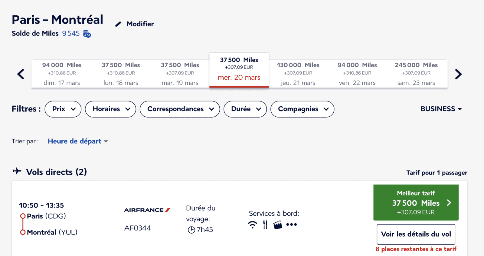Air France: what is the real value of your Flying Blue Miles? - Air-France-Billet-Prime-06
