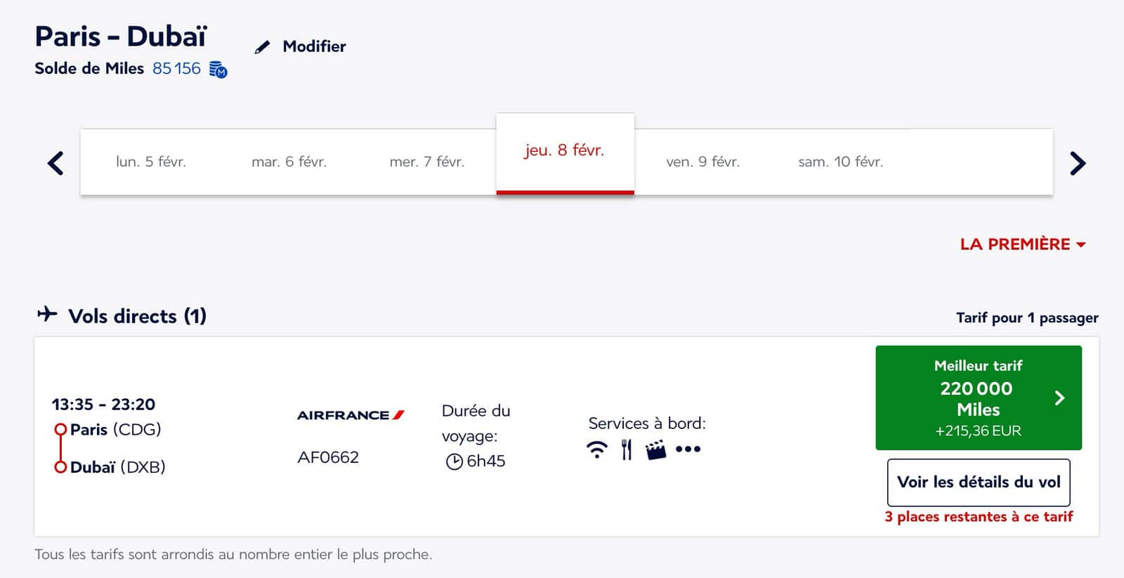 Air France: what is the real value of your Flying Blue Miles? - Air-France-Billet-Prime-09