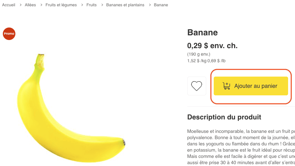 Banane Super C