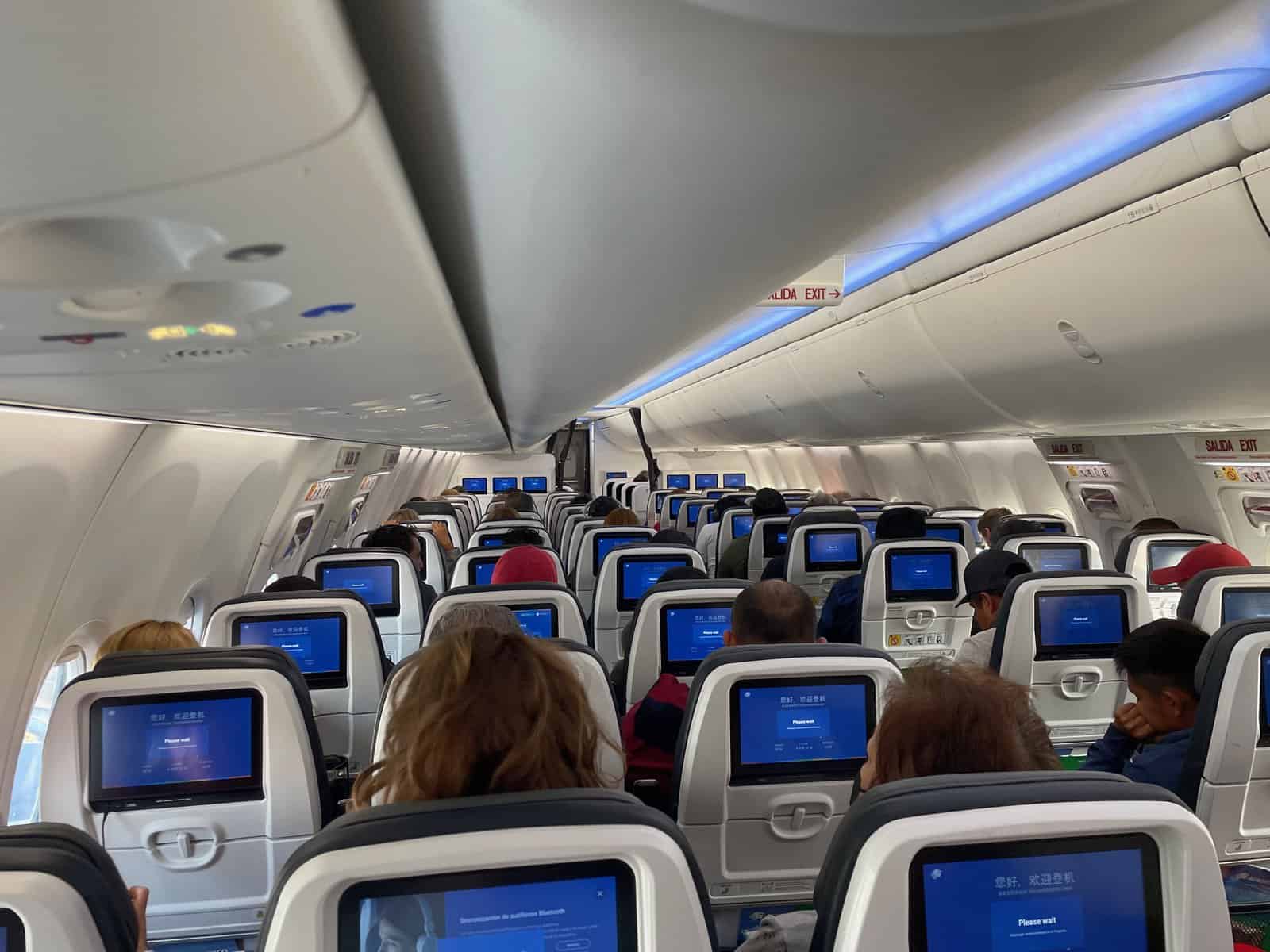 Review&nbsp;: Aeromexico 737-8 MAX/ 737-9 MAX Economy Class - Cabine -MaudeCarrier