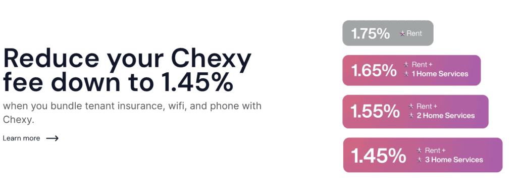 Chexy-reduce-fee