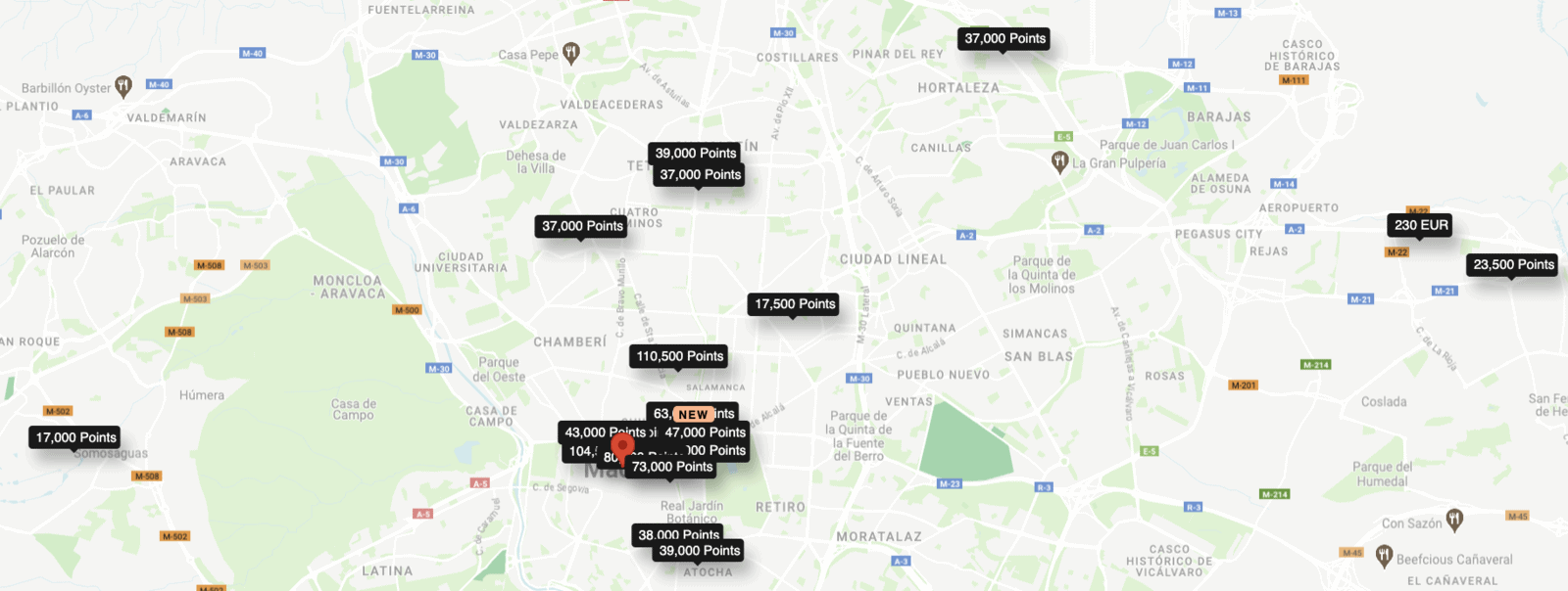 Marriott Bonvoy&nbsp;: Les meilleures destinations à moins de 100&nbsp;000 points - Madrid