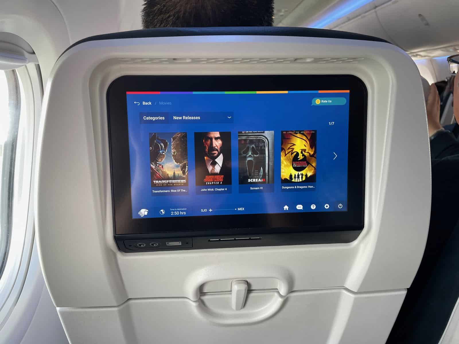 Review&nbsp;: Aeromexico 737-8 MAX/ 737-9 MAX Economy Class - Selection de films Aeromexico-MaudeCarrier
