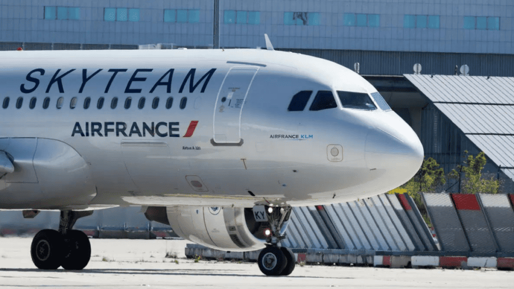 Un avion Air France marqué SkyTeam