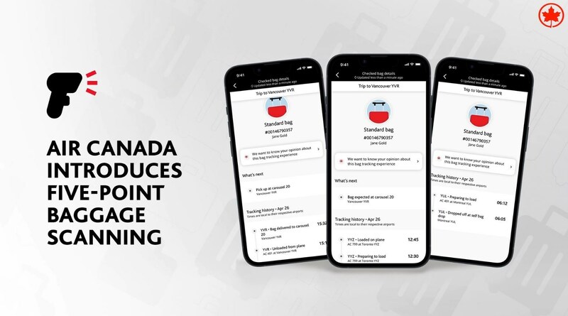 Air Canada application