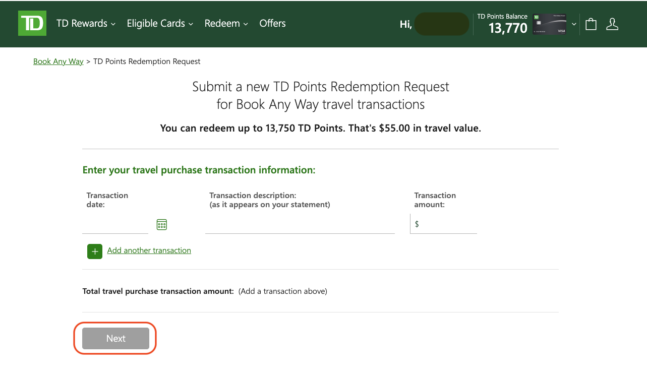 Expedia for TD a Complete Guide&nbsp;: Maximize your TD Rewards Points - Reserver primes td comme bon vous semble