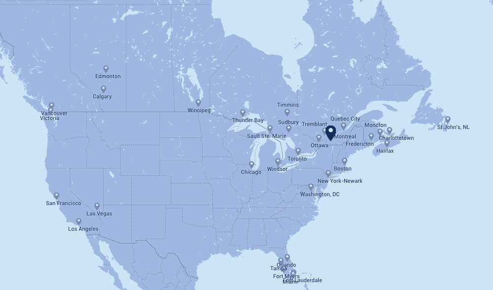 Porter destinations north america