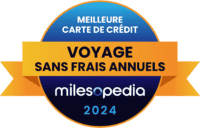 VoyageSansFraisAnnuels MeilleureCarteDeCredit Milesopedia 2024
