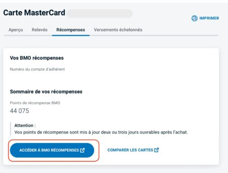 activation a cadeau bmo recompenses