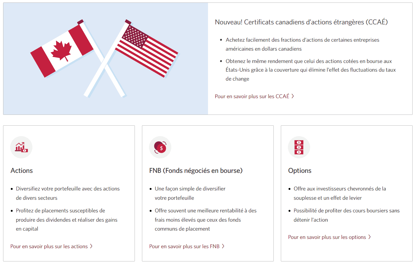 Évaluation de la plateforme de courtage Pro-Investisseurs CIBC - 03. Pro Investisseurs CIBC FR