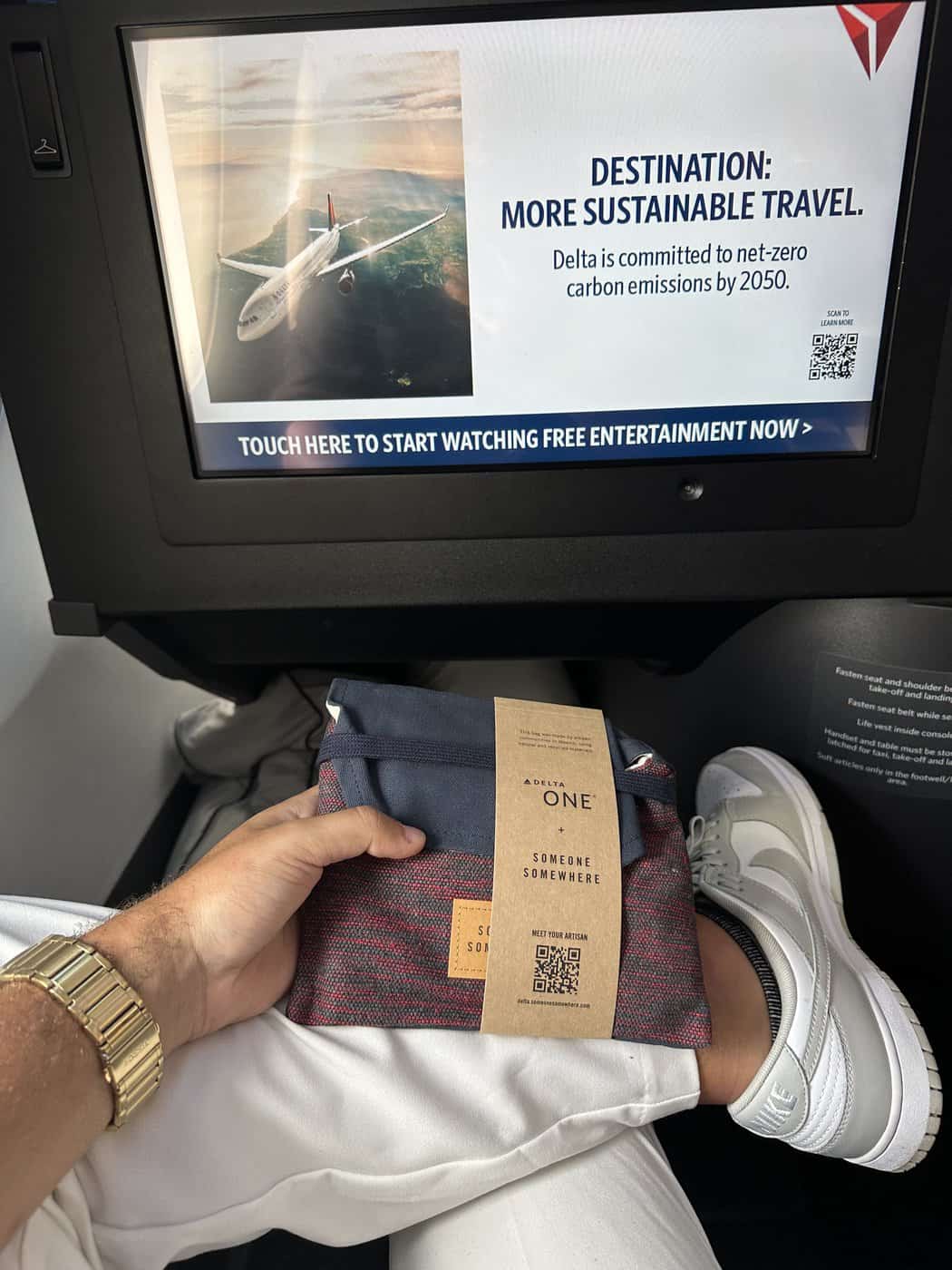 Review: Delta A350 | Delta One Suite | SYD-LAX - Amenity kit