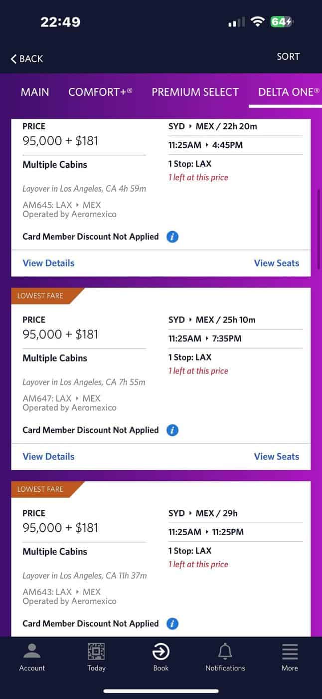 Review: Delta A350 | Delta One Suite | SYD-LAX - IMG 2470