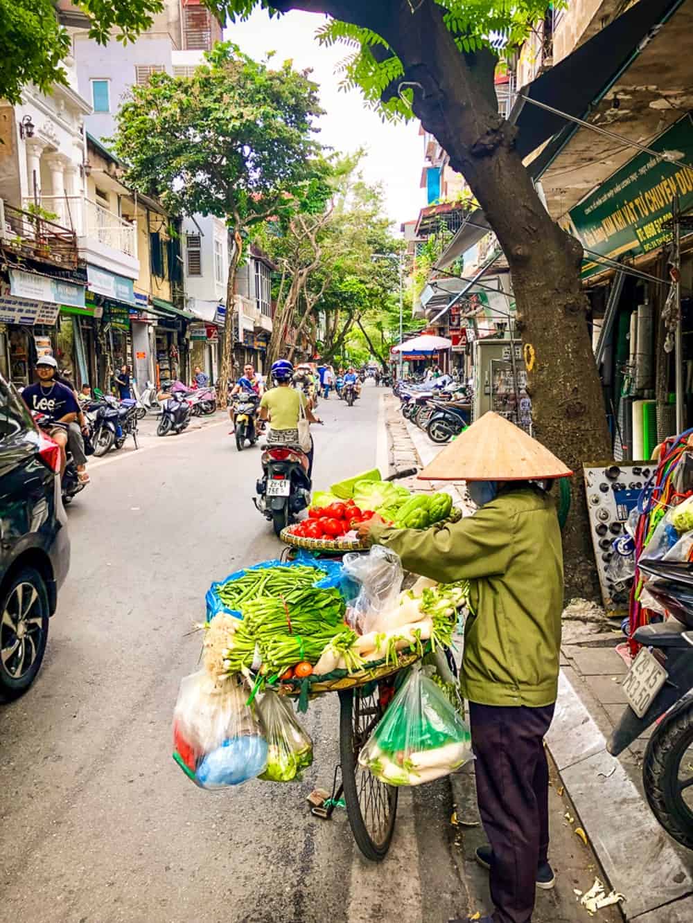 Vietnam Travel Guide | Itineraries and Highlights - Marchande de rue_Hanoi_Vietnam
