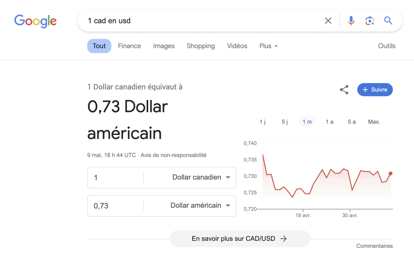 Guide : Économiser sur les transactions en devises étrangères - google devises usd cad fr
