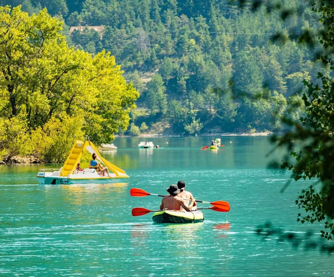 Paris 2024: Exploring France during the Olympic Games - lac-castillon-verdon-tourisme
