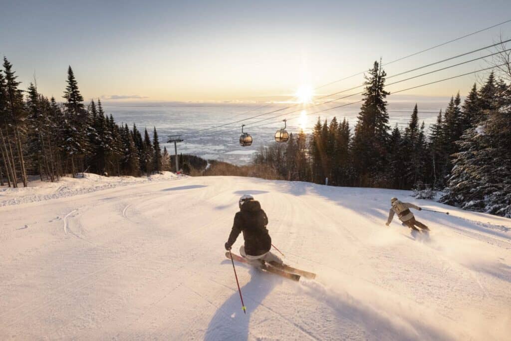 massif charlevoix soleil