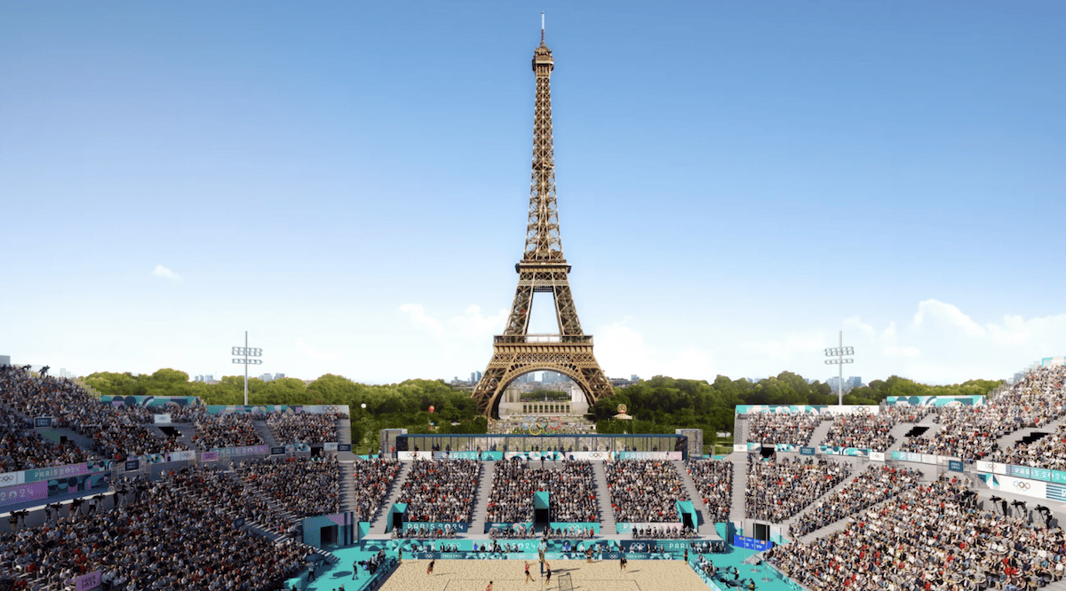 Paris 2024: Exploring France during the Olympic Games - volley-champs-de-mars
