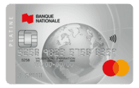 Carte Mastercard Platine Banque Nationale