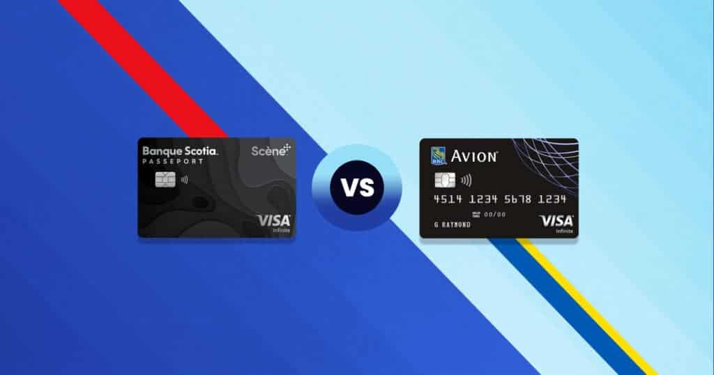 Carte Avion Visa Infinite RBC vs Carte Visa Infinite Passeport Banque Scotia