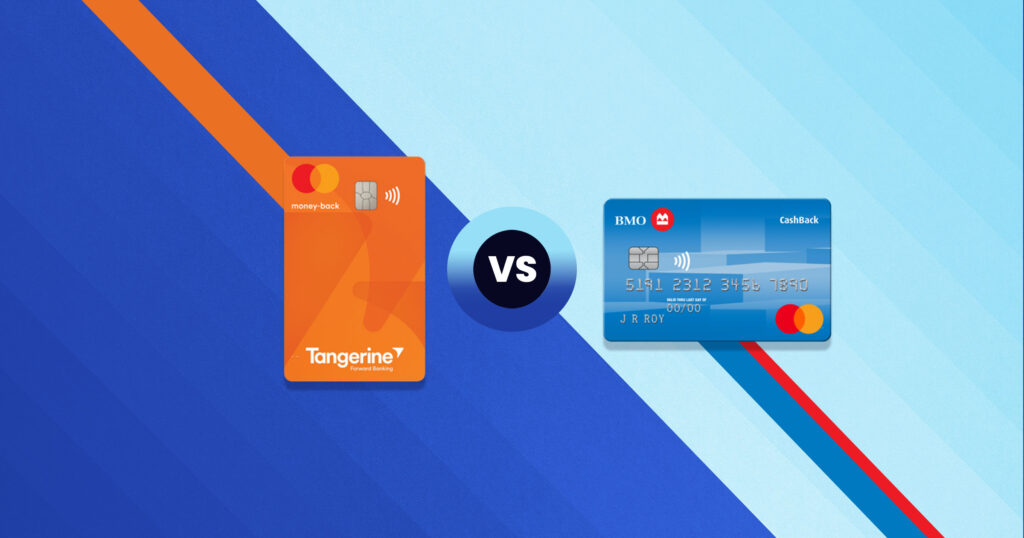 BMO CashBack and Tangerine Money-Back Mastercard