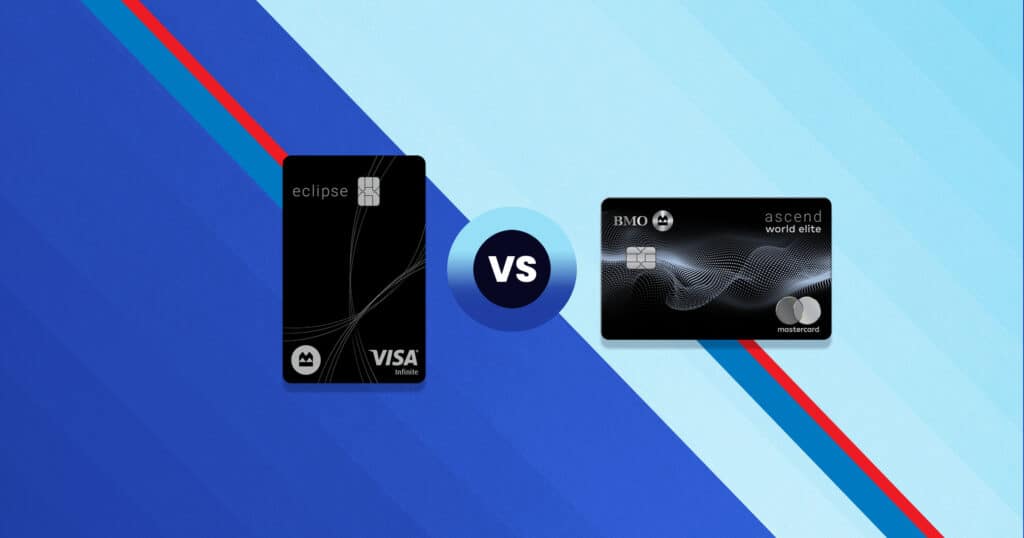 BMO eclipse Visa Infinite vs BMO Ascend World Elite Mastercard