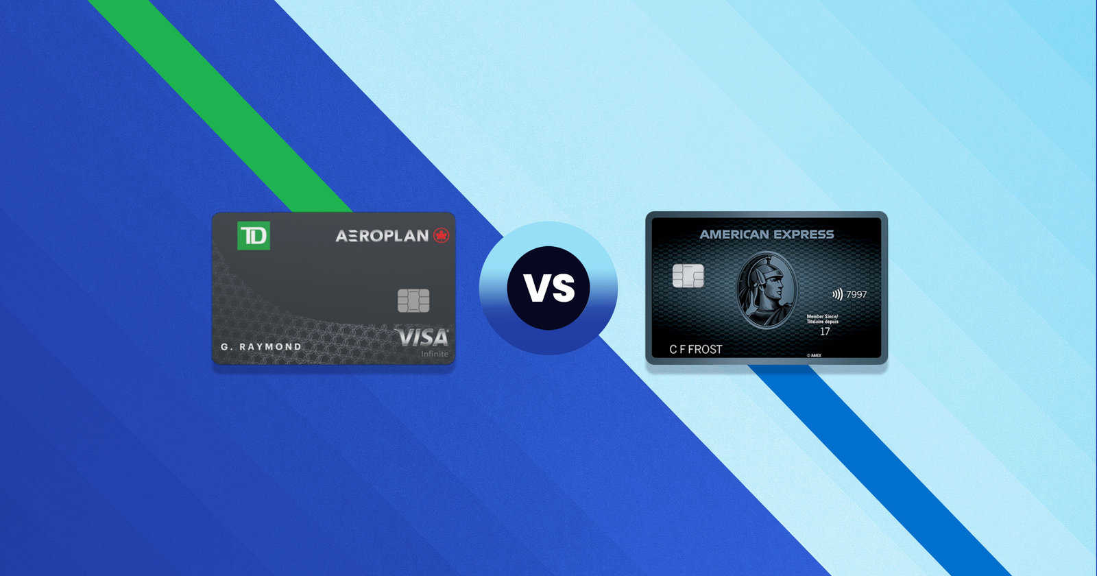 American Express Cobalt Card vs. TD Aeroplan Visa Infinite Card