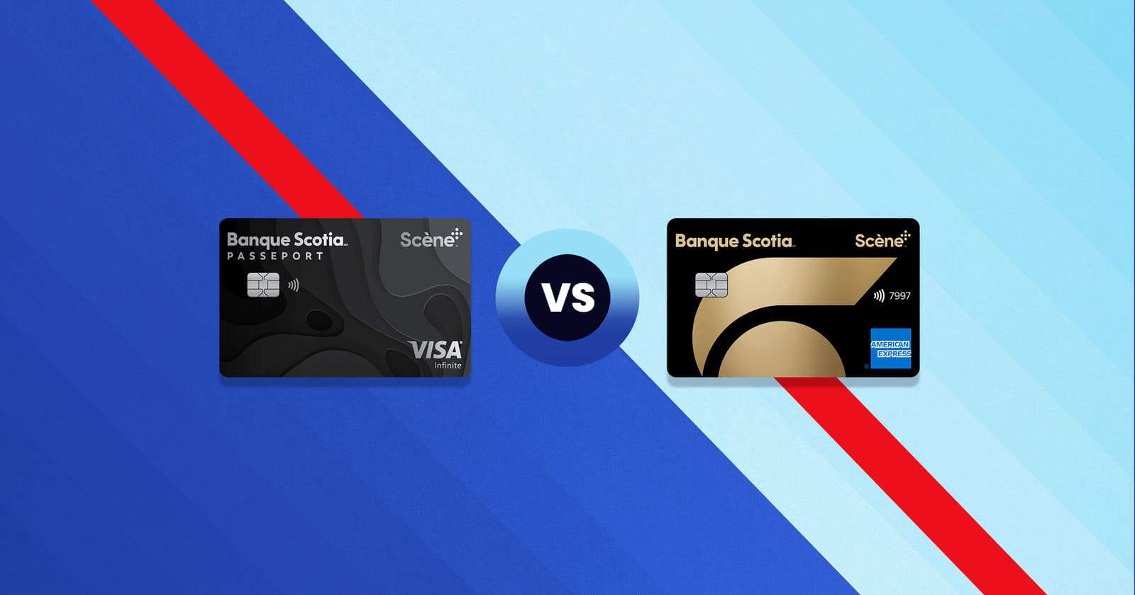 Carte Visa Infinite Passeport Banque Scotia vs Carte American Express Or de la Banque Scotia