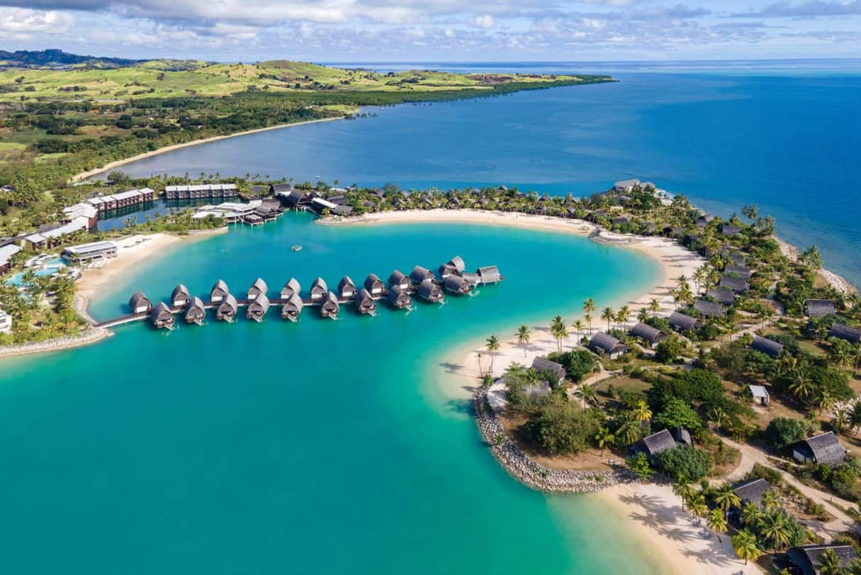 Our Guide to Overwater Villas Around the World - Fiji Marriott Resort Momi Bay