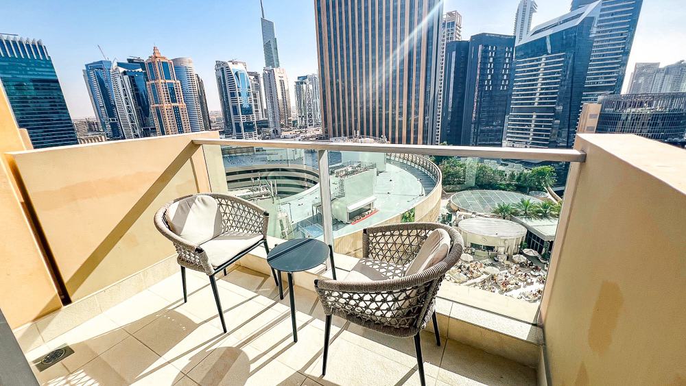 JW Marriott Hotel Marina – Luxury Hotel in Dubai-22 Vue de la chambre