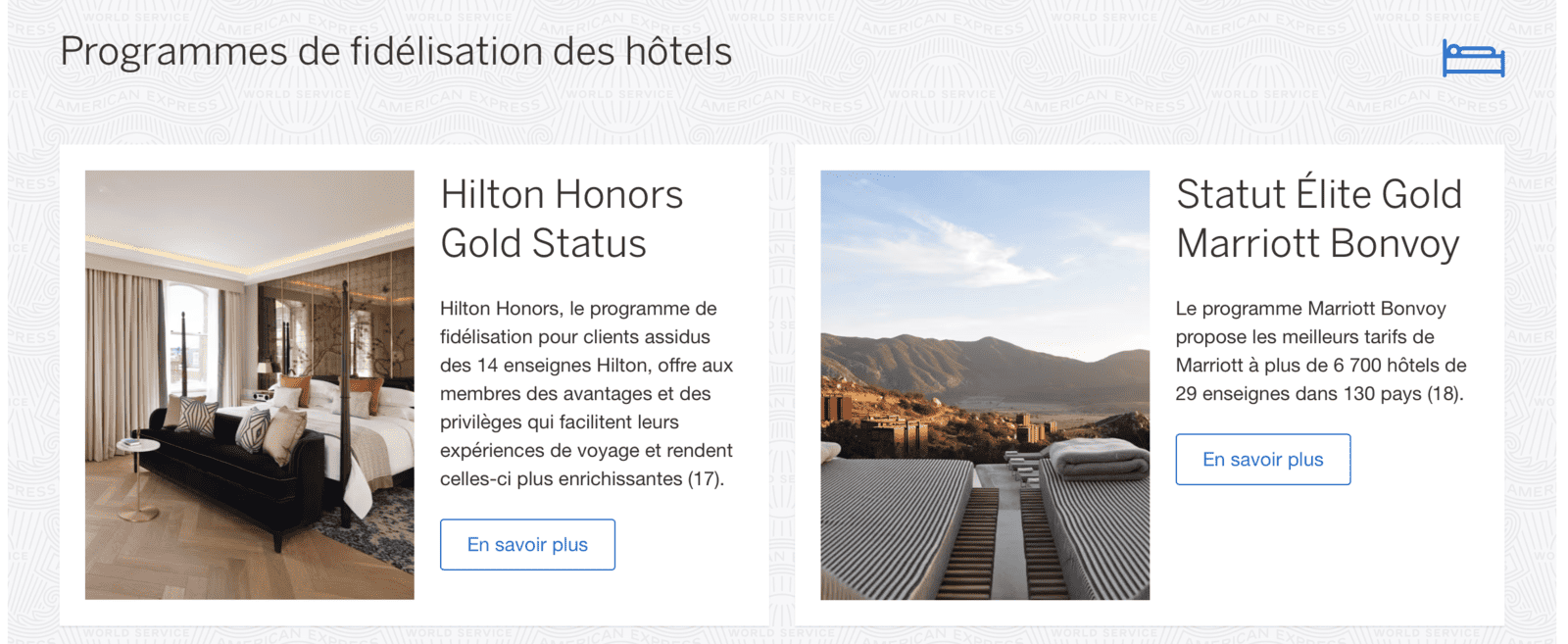 American Express&nbsp;: Comment activer les avantages liés à la carte de Platine d’American Express? - Platine Avantage Statut