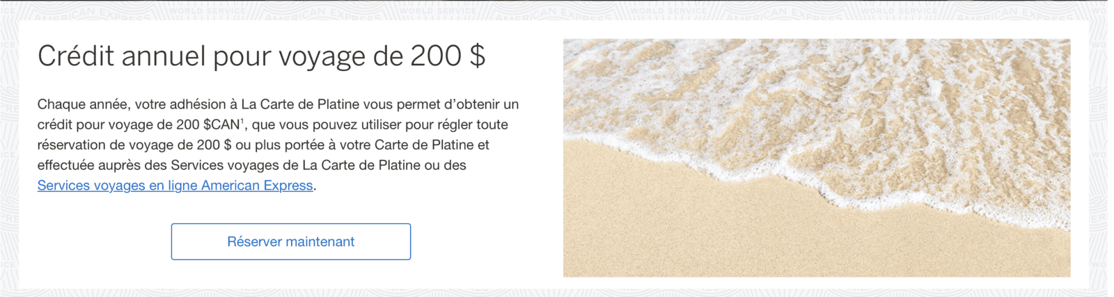 American Express&nbsp;: Comment activer les avantages liés à la carte de Platine d’American Express? - Platine crédit voyage