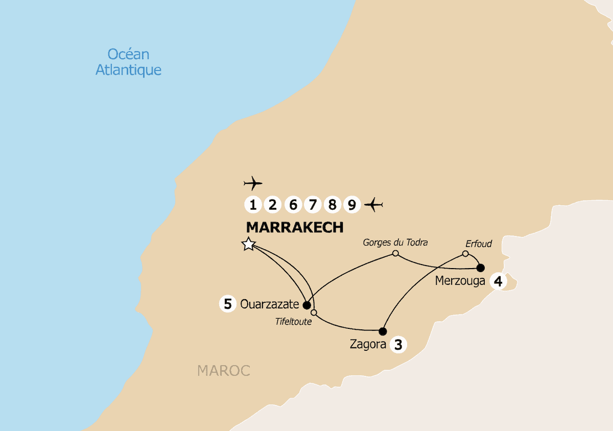 Transat&nbsp;: les meilleurs circuits pour découvrir le monde - circuit 4X4 Maroc