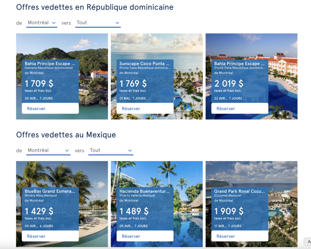 air transat all-inclusive