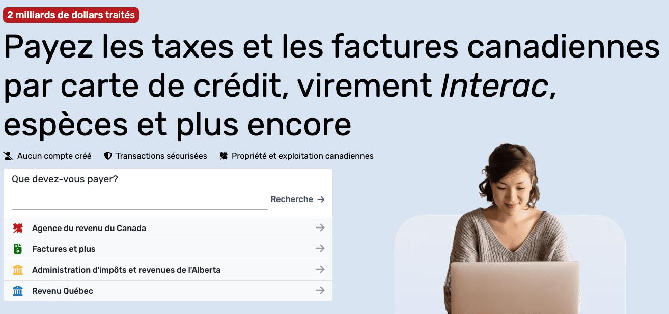 Payez de nombreuses factures avec votre carte de crédit sur PaySimply - paysimply