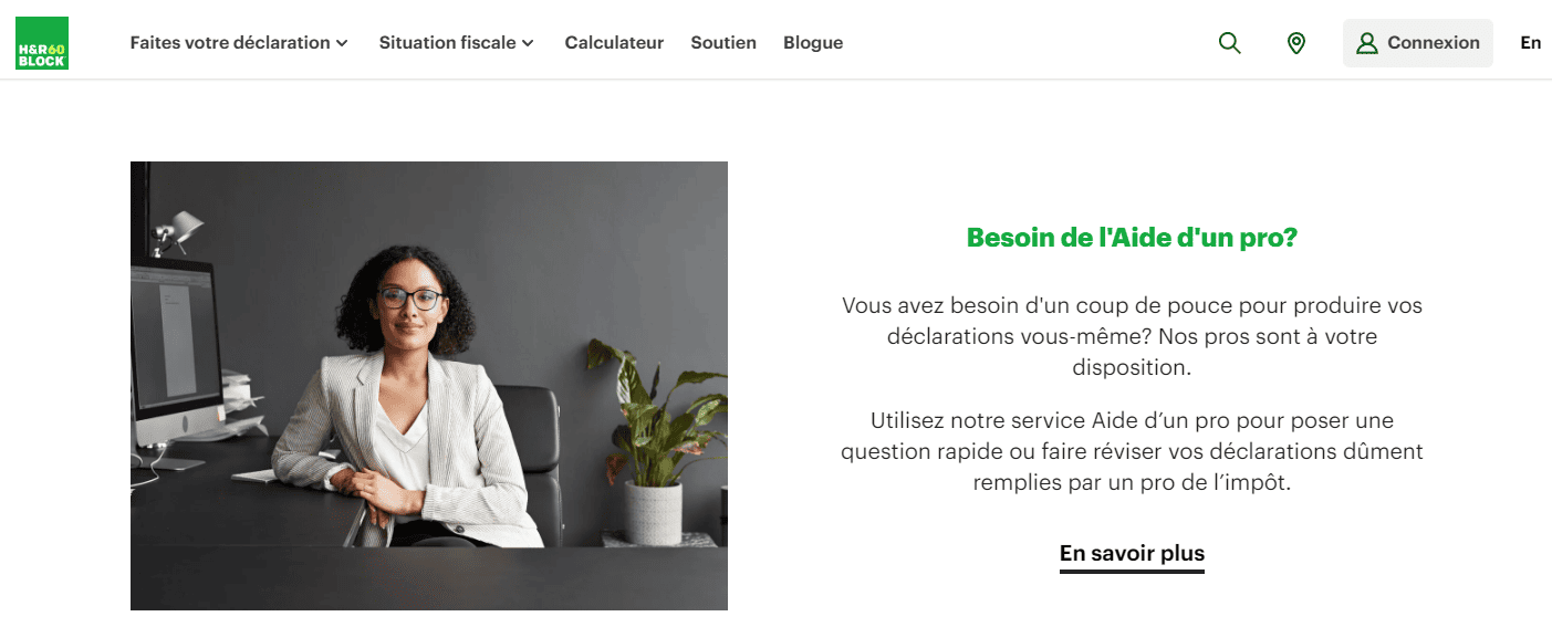 Évaluation de la société de déclarations de revenus H&R Block - 04. HR Block FR