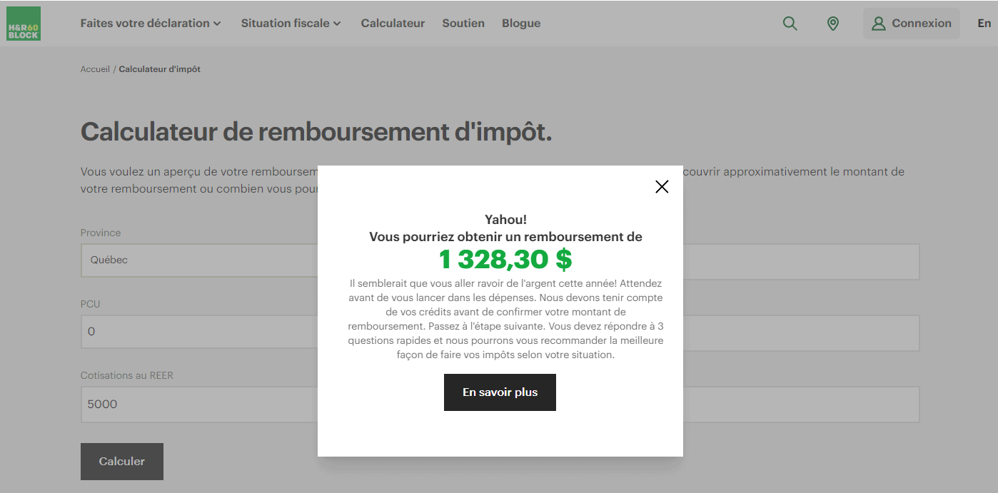 Évaluation de la société de déclarations de revenus H&R Block - 08. HR Block FR