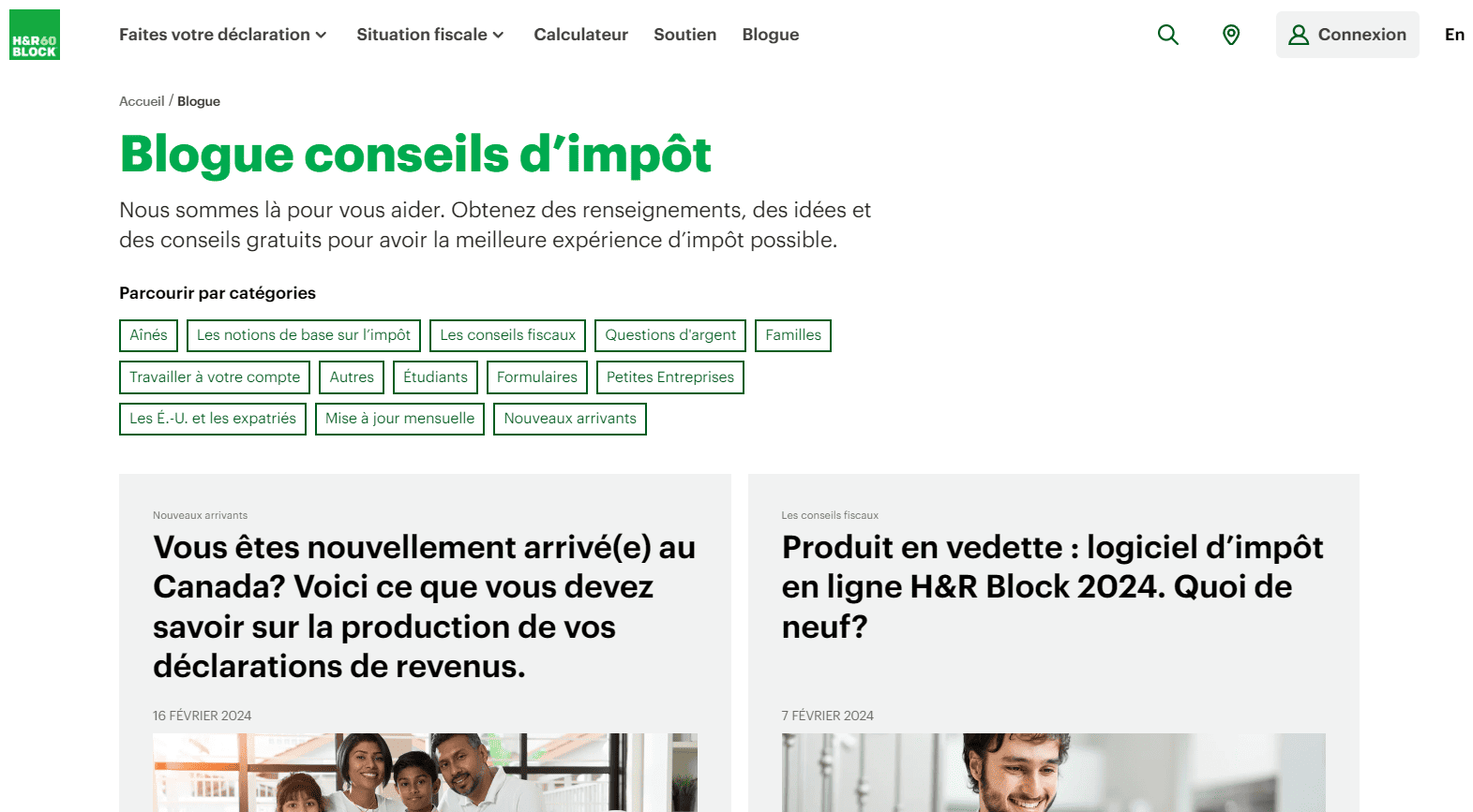 Évaluation de la société de déclarations de revenus H&R Block - 09. HR Block FR
