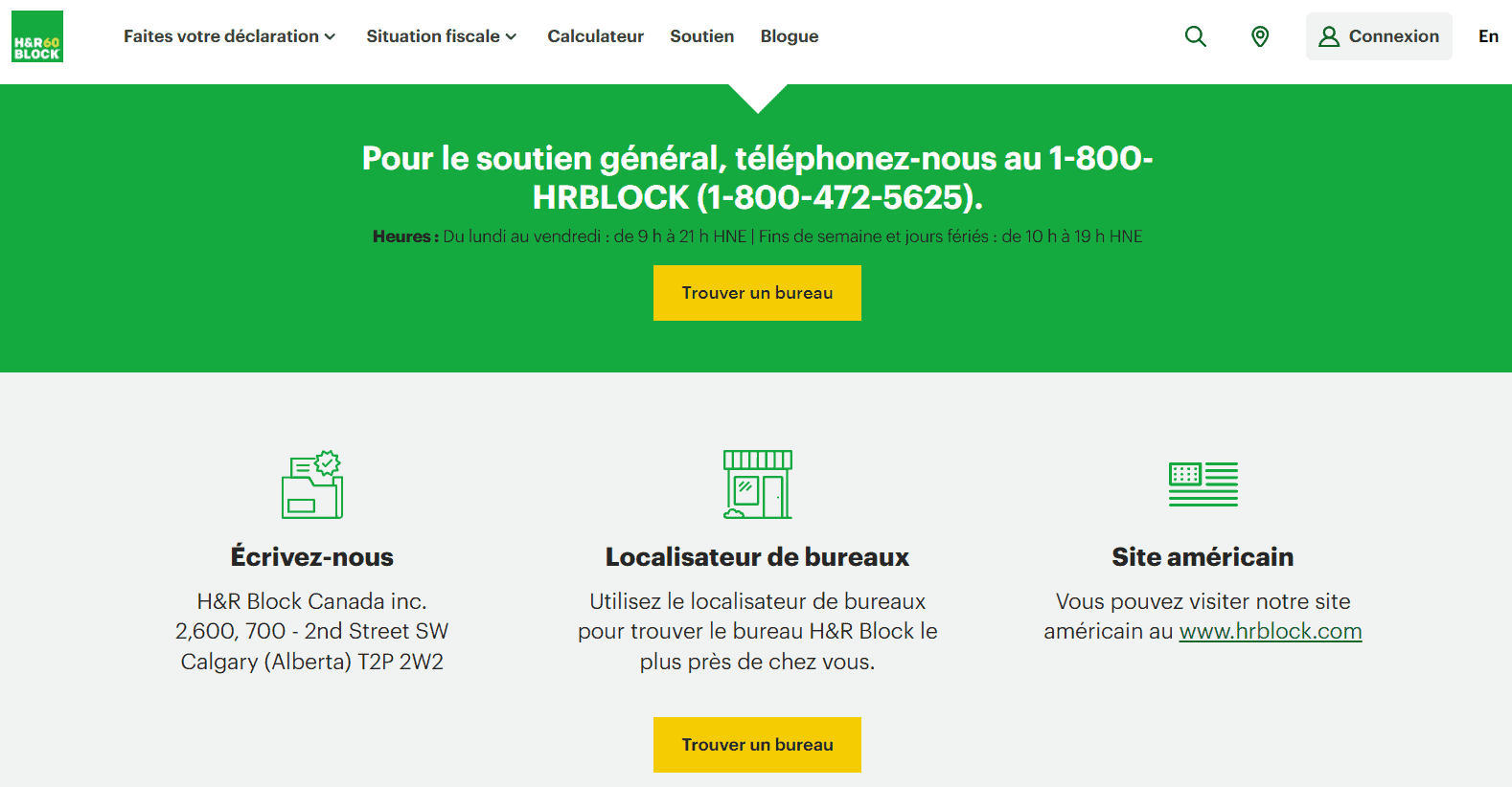 Évaluation de la société de déclarations de revenus H&R Block - 10. HR Block FR
