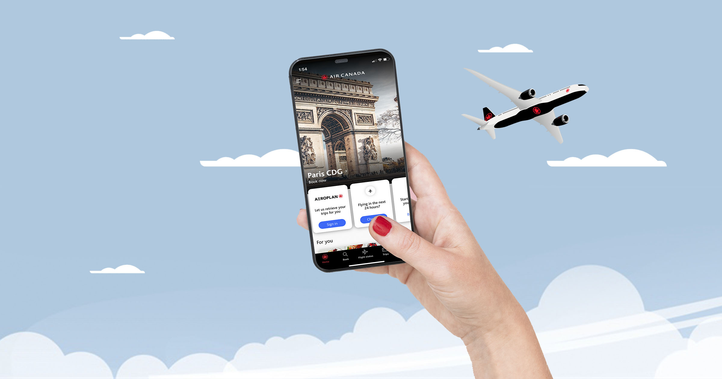 Aeroplan/Air Canada app