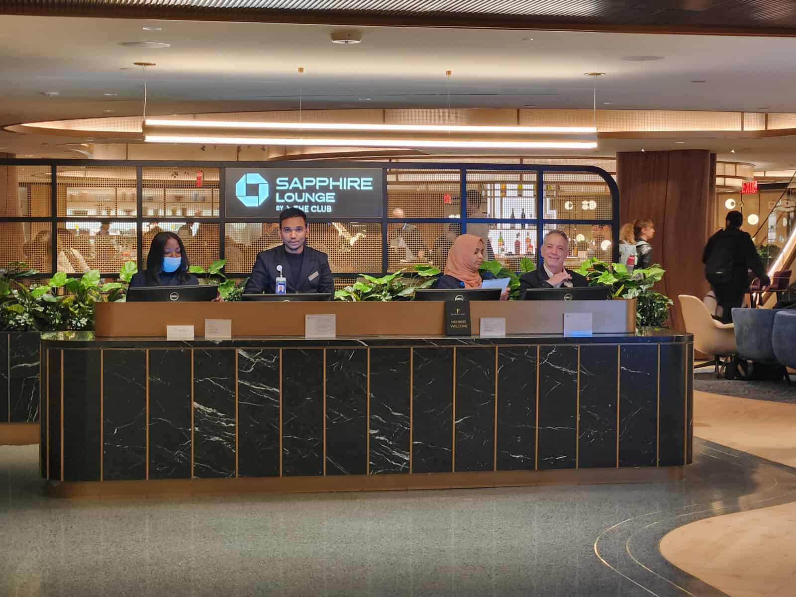 Avis&nbsp;: Chase Sapphire Lounge LaGuardia New York (LGA) - Entrance -4b