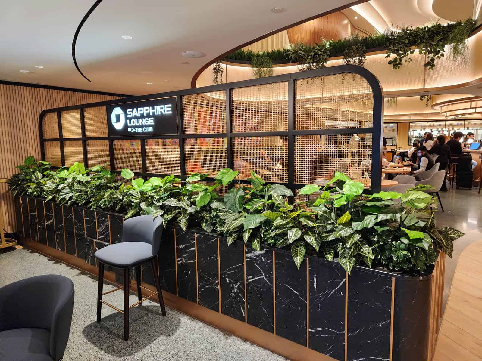Avis&nbsp;: Chase Sapphire Lounge LaGuardia New York (LGA) - Entrance -5