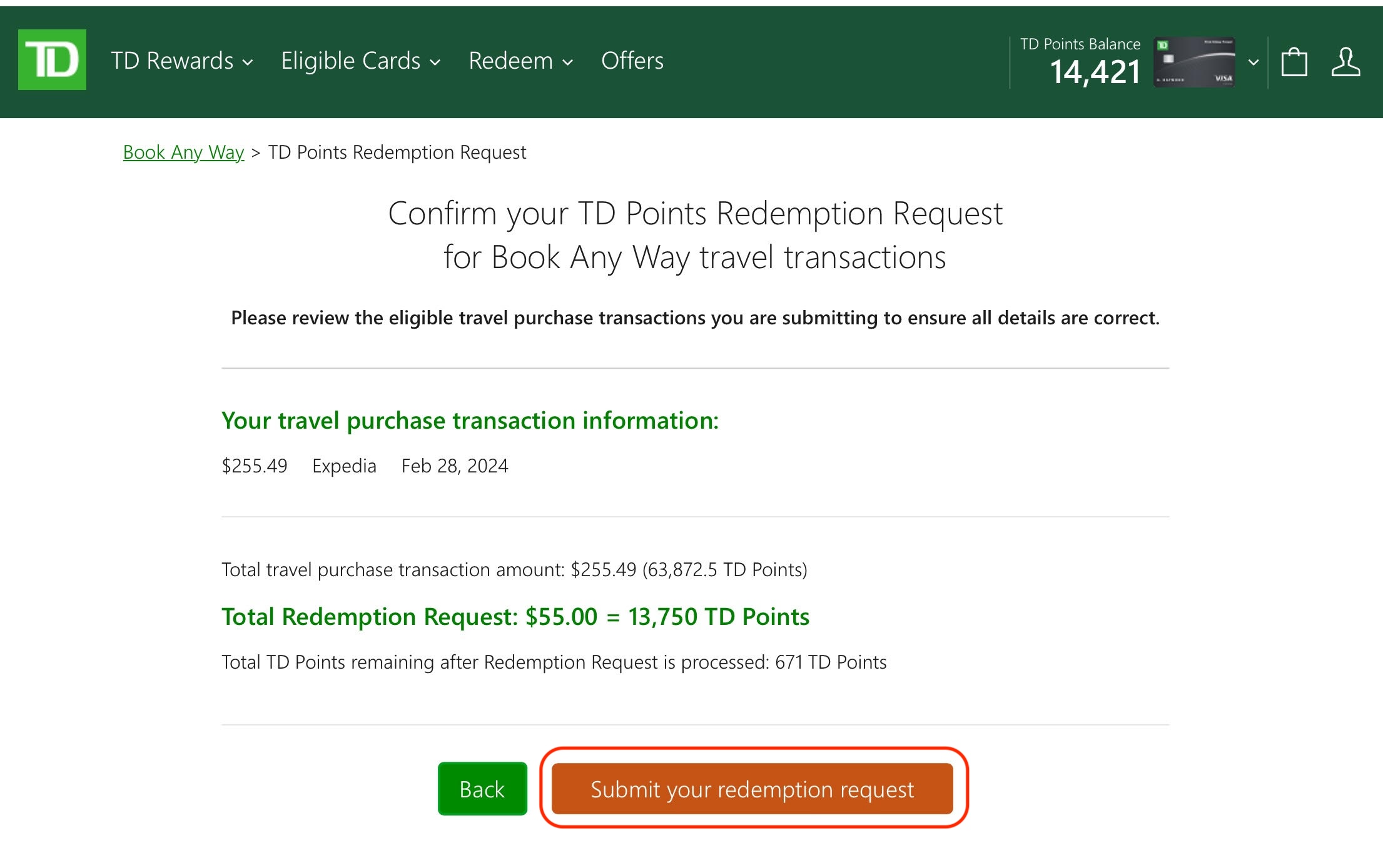 Expedia for TD a Complete Guide&nbsp;: Maximize your TD Rewards Points - Expedia pour td