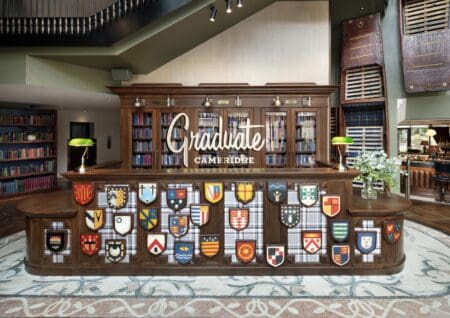Graduate Cambridge Check-In Desk Credit- Graduate Hotels