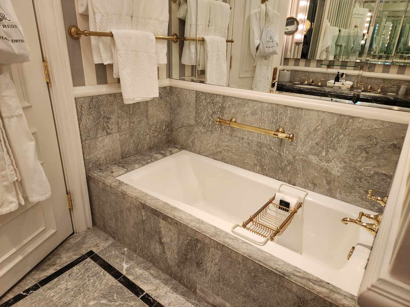 Review: St. Regis New York | Marriott Bonvoy - Room Bathroom -2