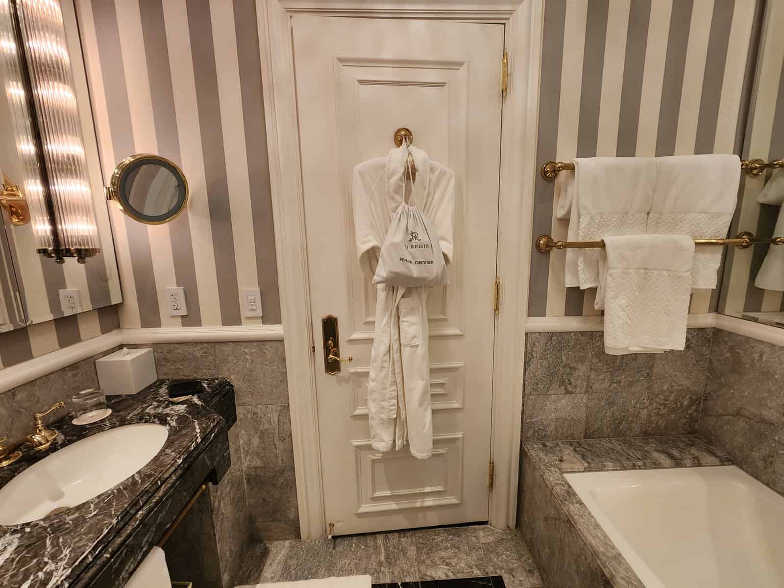 Review: St. Regis New York | Marriott Bonvoy - Room Bathroom -7